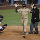Fernando Tatís Jr. hit two home runs against the Dodggers on the aiversary of his father hitting two grand slams in one inning.